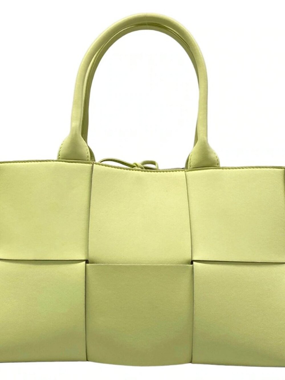 BOTTEGA VENETA The Alcotote - Light Green Leather B********* Tote Bag